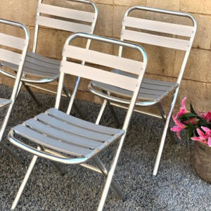 D19 כיסאות אלומיניום